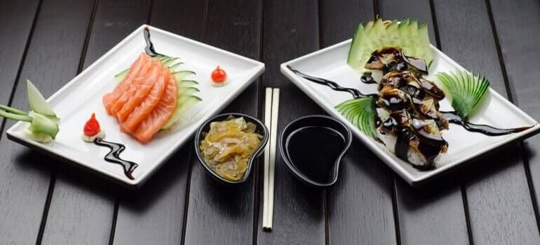 Mâncăruri din meniul dietei japoneze pentru slăbit